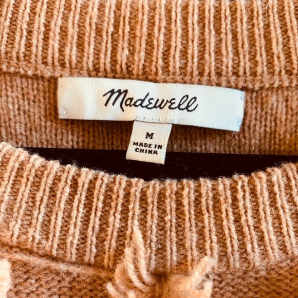 Madewell Sweaters - Madewell Ruffle Sweater - Medium
